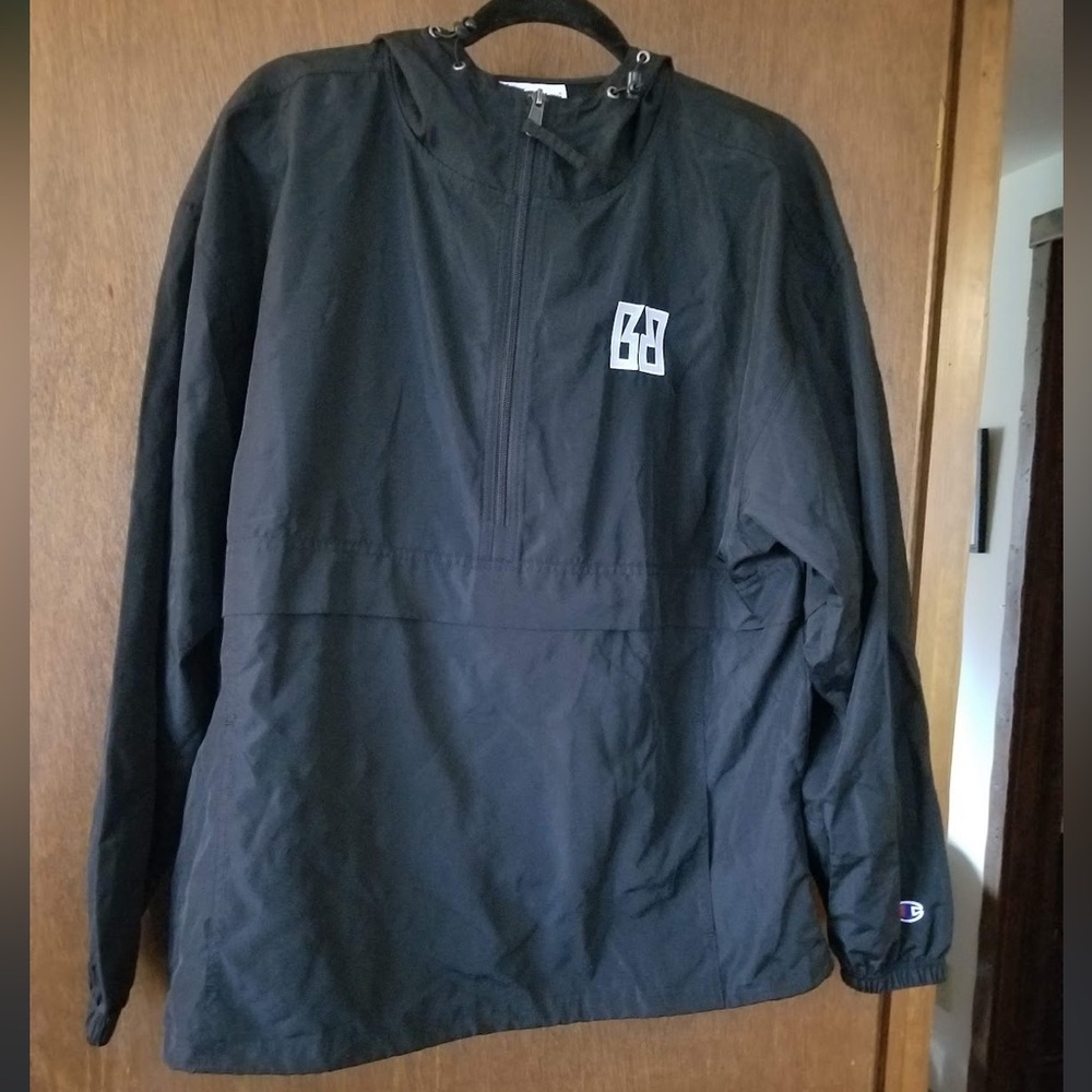 Champion Black Windbreaker Jacket